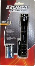 Dorcy 60 Lumen LED Flashlight Nylon Braided Wrist Strap/2 AA Batteries 41-4016 picture
