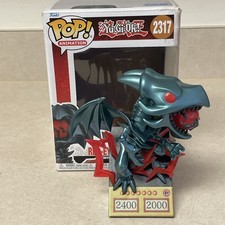 Yu-Gi-Oh Red-Eyes Black Dragon Card Premium Funko Pop Vinyl Figure #2317 picture