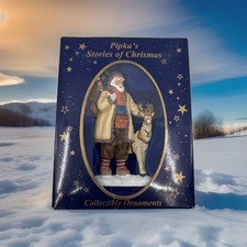 Pipka’s Stories Of Christmas Laplander Santa Collectible Ornaments picture