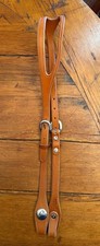 PRETTY Handmade SPLIT EAR HEADSTALL By Tony Pedrini of NV Cowboy Vaquero picture