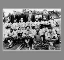 1913 Homestead Grays Team Negro Leagues Baseball Pittsburgh 8x10 Photo Reprint picture
