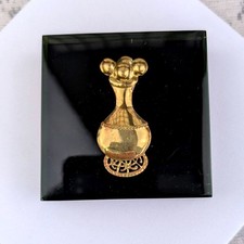 Orfebreria Prehispanica Poporo Quimbaya Gold Museum Piece No 15 Resin Block picture