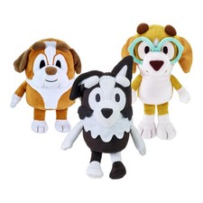 Bluey Friends 3 Pack Plush Toys Winton Honey And Mackenzie 19739 picture