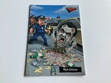 2007 TOPPS HOLLYWOOD ZOMBIES MEL GIBSON MAD MAX #36, GARBAGE PAIL KIDS CARD NM picture