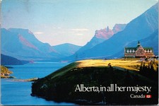 Vintage Postcard Alberta Prince of Wales Hotel Waterton Lakes National Park picture