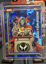 2026 Topps Chrome Sapphire Marvel Doctor Doom  Trading Card Single picture