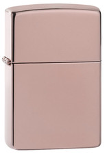 Zippo Windproof High Polished Rose Gold Lighter, 49190, New In Box picture
