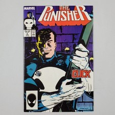 The Punisher #5 Jan 1988 Marvel Comics VF 8.0 Frank Castle Mike Baron K Janson picture