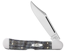 Case XX Knives Curly Oak Blue Copperlock Item #47494 (71549L SS) 4 1/4 Length Cl picture