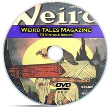 Weird Tales, 73 Classic Pulp Magazine, Golden Age Science Fiction DVD C66 picture