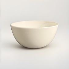 Macy’s Hotel Collection White Bone China 5.9” Cereal Bowl ONE picture