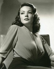 Actress GENE TIERNEY Retro Classic Vintage Picture Photo 8x10 picture