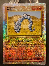 Pokemon Onix 84/110 Legendary Collection Reverse Holo 2002 Vintage English picture