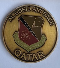 VTG 379 AEW Al Udeid AB Qatar OIF Coalition Airpower Air Force Challenge Coin picture