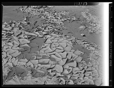 Photo:1942 Mud Cracks Texture Background Filmstrip Title Surface Pattern picture