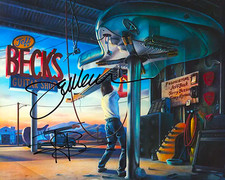 JEFF BECK SIGNED REPRINT MUSICIAN AUTOGRAPHED ALBUM ART 8
