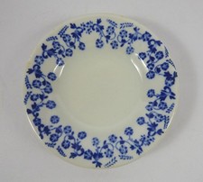 1930's Iroquois China Restaurant Ware Butter Pat Blue Floral Pattern (3 Avail.) picture