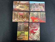 VINTAGE LONGWOOD GARDENS, KENNETT SQUARE, PA RPPC REAL PHOTO POSTCARDS, LOT OF 6 picture