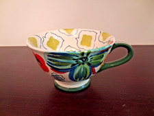 Anthropologie Estudio Flores Sissinghurst Castle Footed Tea Coffee Cup Mug picture