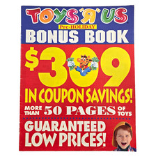 1994 Toys R Us Pre-Holiday Bonus Book 56 Page Catalog Vintage Toys Nintendo Sega picture