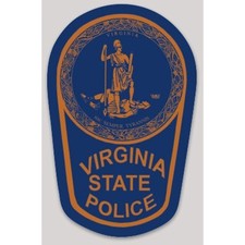Virginia State Police Sticker 2x3 Inch Law Enforcement Vinyl Decal picture