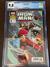 FREE SHIPPING Iron Man #8 CGC 9.8 Marvel Comics 2026 Williamson Carnero Stegman picture