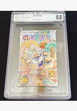 CGC 9.6 One Piece #104 Cover Card 1st Printing Japanese Shueisha 2022 Luffy picture