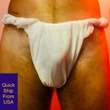 Fundoshi Japanese Loincloths - Rokushaku - Traditional Men's Undergarment picture