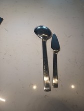 Goerg Jensen Sering Spoon & Spreader Stainless Steel MCM Vtg. picture