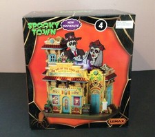 Lemax Spooky Town DAY OF THE DEAD EMPORIUM Halloween Village Lighted 2024 NEW picture