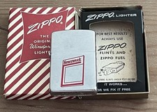 Vintage 1958 Zippo Newsweek News Week Magazine Chrome Lighter w/ Original Box picture