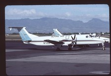 Orig 35mm airline slide Alpine Air Beech 1900C N172GA picture