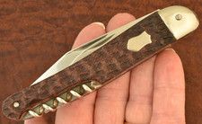 VINTAGE ALTENBACH GERMANY JIGGED WOOF BARTENDERS JACK KNIFE ROSTFREI (36940) picture