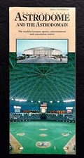 1984 Houston Texas Astrodome Astrodomain Astros Baseball Vintage Tavel Brochure picture