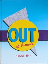 1989 Foothill High School Yearbook Out Of Bounds Sacramento California CA - Equi picture