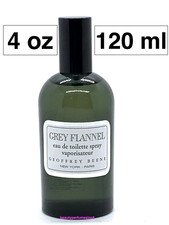 GREY FLANNEL Cologne for Men by Geoffrey Beene 4 oz Eau de Toilette Spray New picture