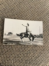 RPPC,Ellensburg,Washington, Rodeo,circa 1940s, Bronco Busting. picture