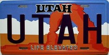 Utah State License Plate Novelty Fridge Magnet picture