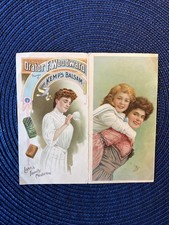 Orator F Woodward's Kemp's Balsam advertising booklet late 1800's picture