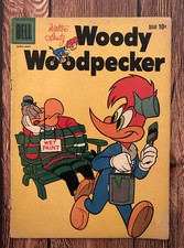 1959 Woody Woodpecker #54 (Dell Publishing) Silver Age Comics. picture