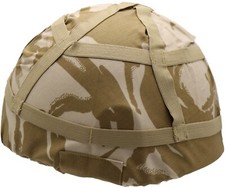 Large - New British Army Desert DPM Helmet Cover for Mk6 Helmet picture