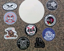 10 UA PLUMBERS PIPEFITTERS STEAMFITTERS UNION STICKER LOT STEAMFITTER 42 picture