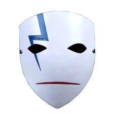 Anime Darker Than Black Black Cosplay Prop Mask Hallowen Party Resin Adult Mask picture