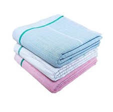Cotton Gamcha Bath Towel Set Of 3 US picture