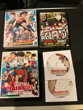 kuroko no basket/Haikyu dvd lot picture