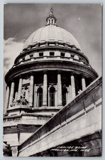 c1950s RPPC Capitol Dome Madison Wisconsin Building Architecture Postcard picture
