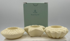 Partylite (3) Different Seashell Tealight Holders - Candle Holders  NEW Open Box picture