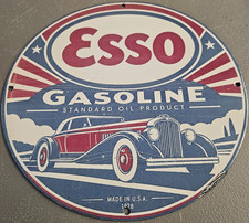 VINTAGE 1928 ESSO GASOLINE 12