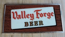 VALLEY FORGE BEER, ADAM SCHEIDT BREWING NORRISTOWN, PA. 16 x 8 ROG BAR SIGN picture