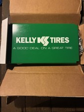 Vintage Kelly Springfield TIRES Tire Stand Display Rack Holder Sign Metal GREEN picture